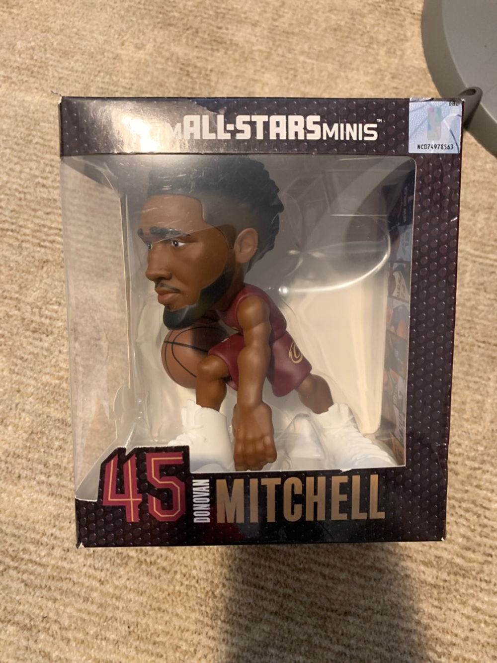 smALL-STARS Minis ‘Donovan Mitchell’ Cleveland Cavaliers 6" Vinyl Figurine